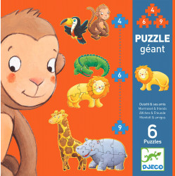 Puzzle géant - Ouistiti &...