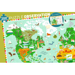 Puzzle - Tour du monde