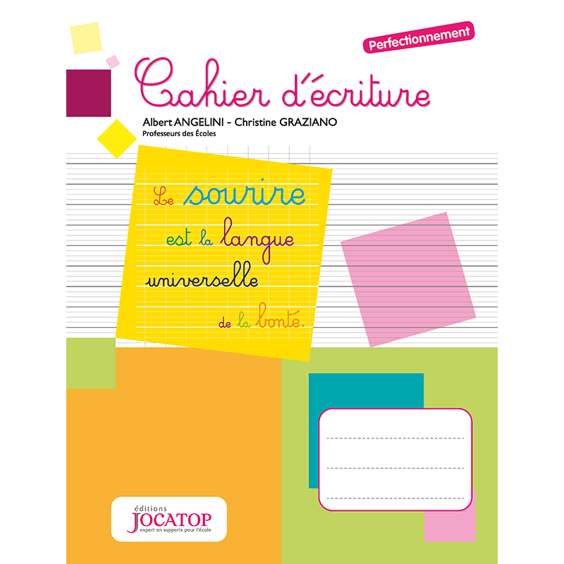 Cahier d'écriture • Révision