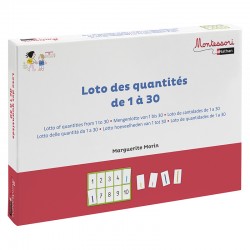 Loto des quantités de 1 à 30