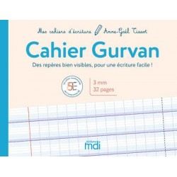 Cahier Gurvan 3mm à...