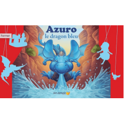 Azuro le dragon bleu