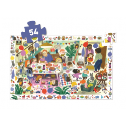 Puzzle observation la fête d'anniversaire 54 pces