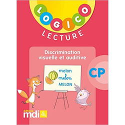 Logico Lecture - Pochette Discrimination visuelle et auditive CP