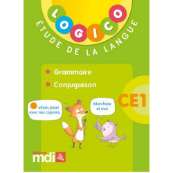 Pochette Logico Etude de la langue - Grammaire - Conjugaison CE1