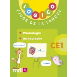 Pochette Logico Etude de la langue - Phonologie - Orthographe CE1